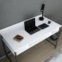 HANAH HOME Radni sto Alma Black White - slika 3