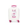 ROLL ROAD ABS Kofer 50 cm - Pink/beli - slika 1