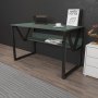 HANAH HOME Radni sto Lona Green Black - slika 3