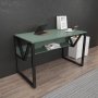 HANAH HOME Radni sto Lona Green Black - slika 1