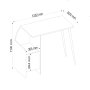 HANAH HOME Radni sto Suave - slika 5