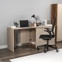 HANAH HOME Radni sto Akser Light Walnut Beige - slika 3