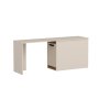 HANAH HOME Radni sto Akser Light Walnut Beige - slika 5