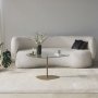 HANAH HOME Sto za dnevnu sobu Soho Transparent Gold - slika 3
