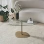 HANAH HOME Sto za dnevnu sobu Soho Transparent Gold - slika 5