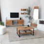 HANAH HOME Sto za dnevnu sobu Neta Oak - slika 4