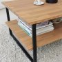 HANAH HOME Sto za dnevnu sobu Neta Oak - slika 5