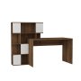 HANAH HOME Radni sto Totem White Walnut - slika 3