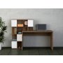 HANAH HOME Radni sto Totem White Walnut - slika 1