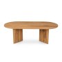 HANAH HOME Sto za dnevnu sobu Oval - slika 1