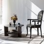 HANAH HOME Sto za dnevnu sobu Mondo Dark Grey - slika 4