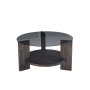 HANAH HOME Sto za dnevnu sobu Mondo Dark Grey - slika 1