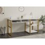 HANAH HOME Radni sto Emro White Gold - slika 1