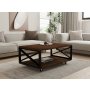 HANAH HOME Sto za dnevnu sobu Yuso Walnut - slika 2