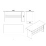 HANAH HOME Radni sto Vo1 W - slika 5