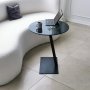 HANAH HOME Sto za dnevnu sobu Fume Black - slika 3