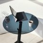 HANAH HOME Sto za dnevnu sobu Fume Black - slika 5