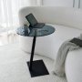 HANAH HOME Sto za dnevnu sobu Fume Black - slika 1