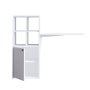 HANAH HOME Radni sto Mix White - slika 4