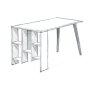HANAH HOME Radni sto Lagomood Vito Anthracite Walnut - slika 4
