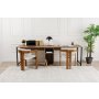 HANAH HOME Radni sto Twin Study Desk Atlantic Pine - slika 3