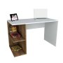 HANAH HOME Radni sto Elegance White Walnut - slika 2
