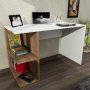 HANAH HOME Radni sto Elegance White Walnut - slika 1