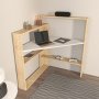 HANAH HOME Radni sto Kelly Oak White - slika 1