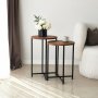 HANAH HOME Sto za dnevnu sobu Neta Set Oak - slika 3