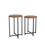 HANAH HOME Sto za dnevnu sobu Neta Set Oak - slika 1