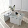 HANAH HOME Sto za dnevnu sobu Escape White - slika 1