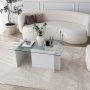 HANAH HOME Sto za dnevnu sobu Escape White - slika 2