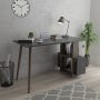 HANAH HOME Radni sto Lagomood Side Anthracite Walnut - slika 1