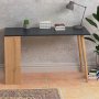 HANAH HOME Radni sto Sally Anthracite Oak - slika 2