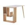 HANAH HOME Radni sto Sally White Oak - slika 4