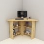 HANAH HOME Radni sto Corner Sapphire Oak - slika 3