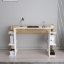 HANAH HOME Radni sto Cinar White Oak - slika 1