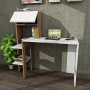 HANAH HOME Radni sto Bumin White Walnut - slika 2