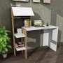 HANAH HOME Radni sto Bumin White Walnut - slika 3