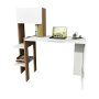 HANAH HOME Radni sto Bumin White Walnut - slika 4