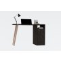 HANAH HOME Radni sto Calvin Anthracite Oak - slika 2