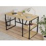 HANAH HOME Radni sto Caste Sapphire Oak - slika 3