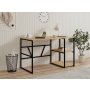 HANAH HOME Radni sto Caste Sapphire Oak - slika 1