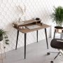 HANAH HOME Radni sto Delux Walnut - slika 2