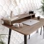 HANAH HOME Radni sto Delux Walnut - slika 3
