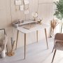 HANAH HOME Radni sto Delux White - slika 2