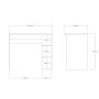 HANAH HOME Radni sto Boyce Anthracite - slika 4