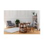 HANAH HOME Radni sto sa policom za knjige Perla Walnut - slika 1