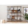 HANAH HOME Polica za knjige Cooper Walnut - slika 2