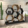 HANAH HOME Polica za knjige Cicek Black Oak - slika 3